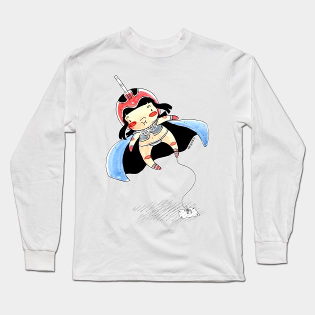  Chichi Chibi Long Sleeve T-Shirt by albadealba